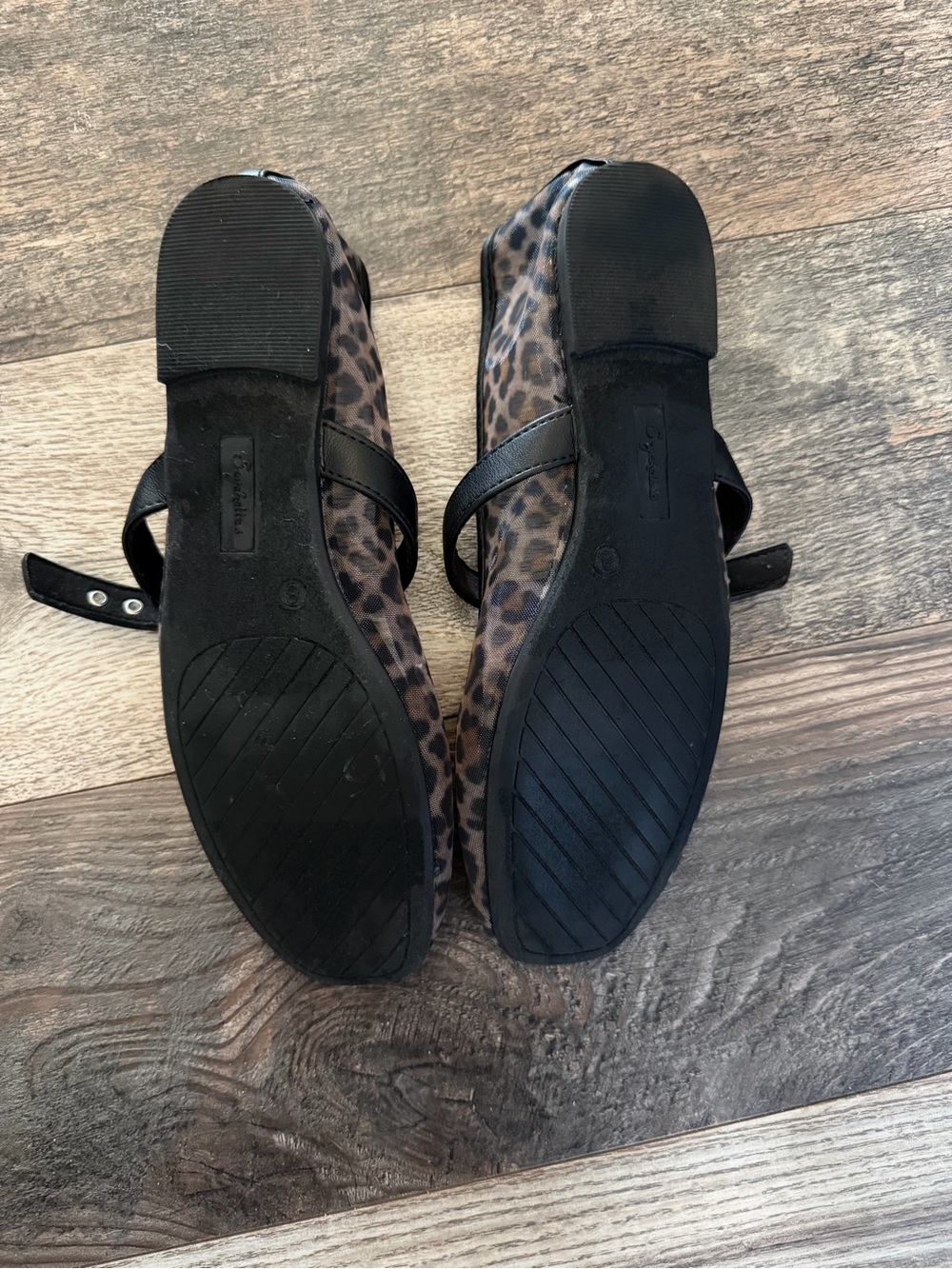 Seychelles Leopard Mary Jane Flats – Size 8 - Picture 6 of 6